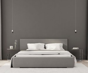 Schlafzimmer in der Trendfarbe Grau, die einfach wunderschön sind