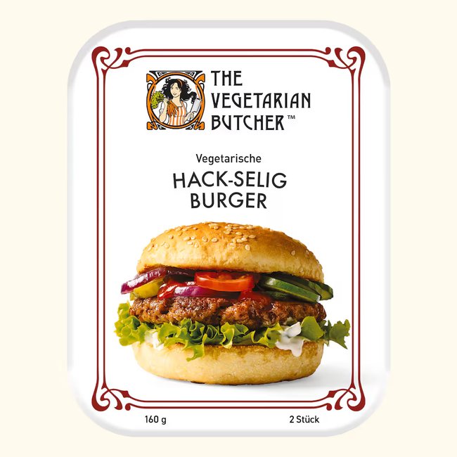 Vegetarische Burger Patties Test - The Vegetarian Butcher Vegetarische Hack-selig Burger