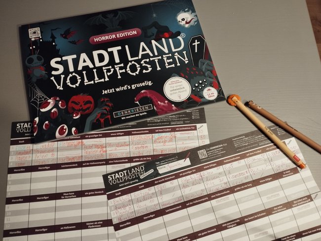Stadt Land Vollpfosten Horror Edition