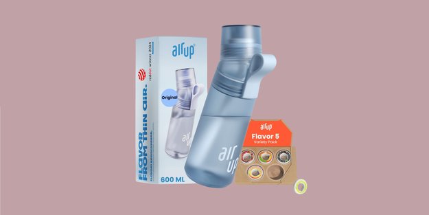 Wasser mit Geschmack: Holt euch die Air Up Trinkflasche so günstig wie nie