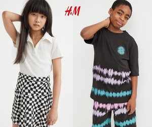 Coole Sommermode für 9 bis 14-jährige Kinder bei H&M