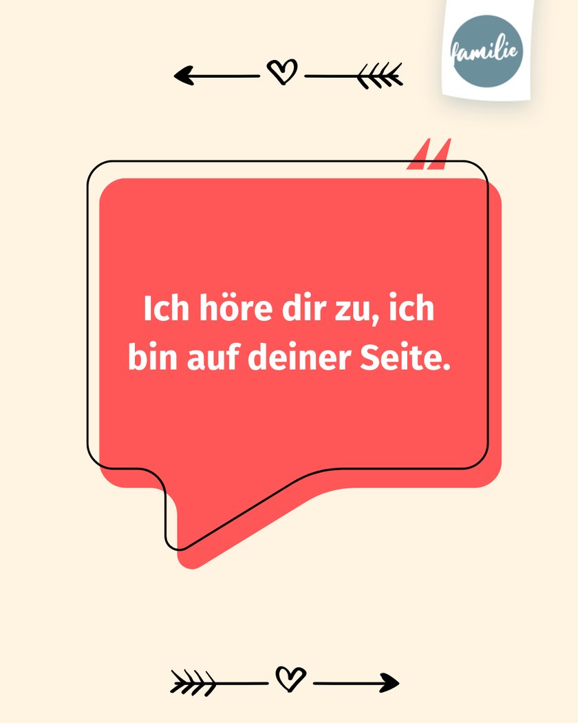 Vertrauen aufbauen - Ich höre dir zu