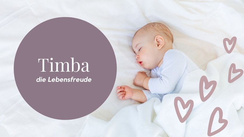 Diese 20 Babynamen stehen für „Freude": Timba
