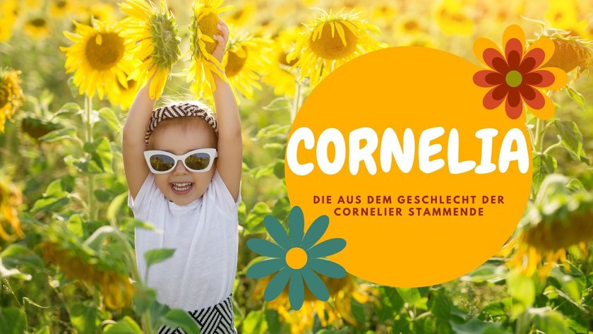 #8 Mädchennamen der 70er: Cornelia