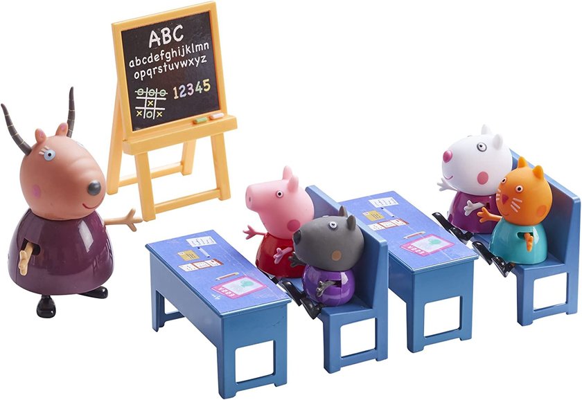 Peppa Pig und Madame Gazelles Klassenzimmer