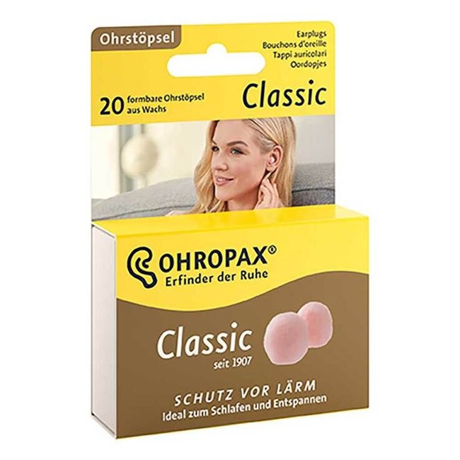 Ohrstöpsel-Test - Ohropax Classic