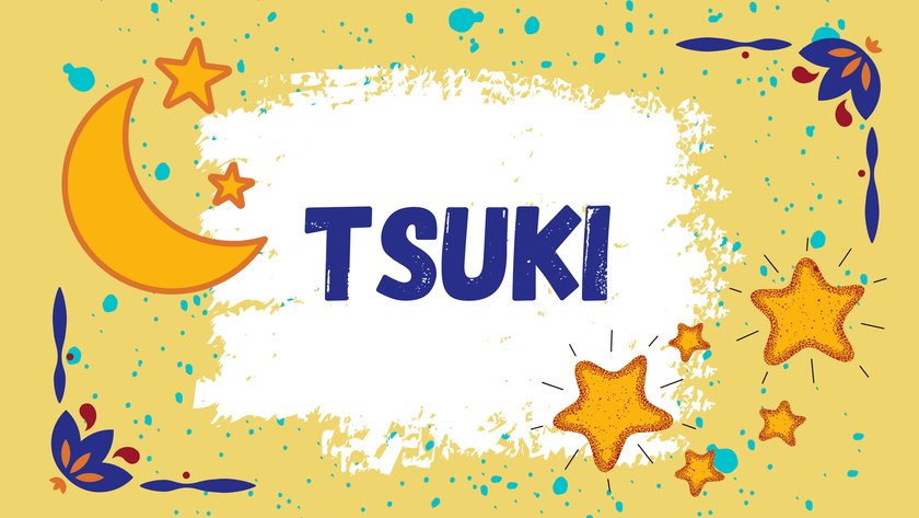 #15 Namen mit Bedeutung "Mond": Tsuki