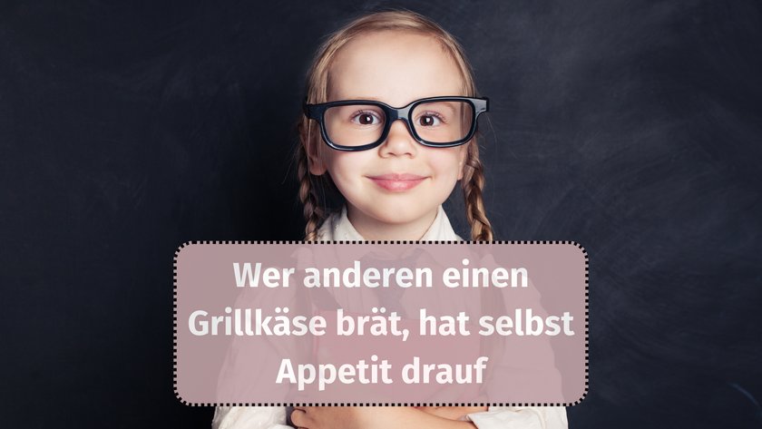 Wer anderen einen Grillkäse brät, hat selbst Appetit drauf