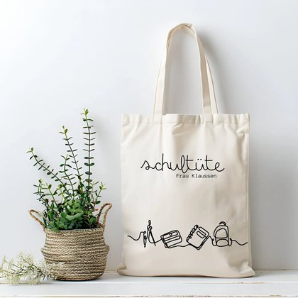 Schultüte Geschenk Tasche für Lehrer und Lehrerinnen