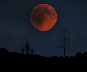 Wie entsteht ein Blutmond und warum sehen wir ihn nicht jeden Monat?