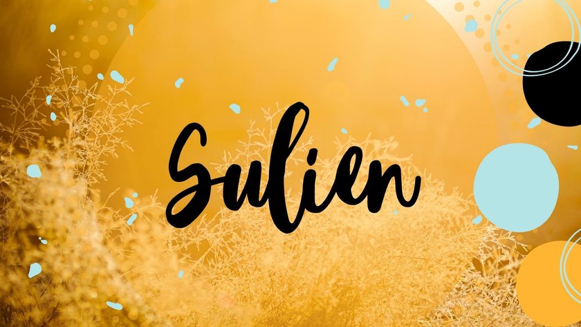 Babynamen mit der Bedeutung „Sonne": Sulien