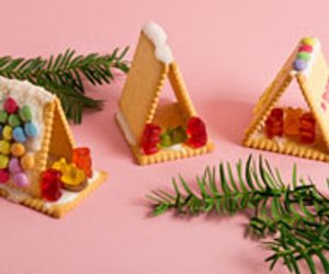 Keks-Krippe: Süße Weihnachtskrippe aus Butterkeksen zum Vernaschen