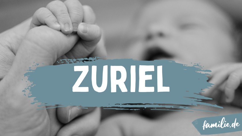 „Zuriel“ ist ein hebräischer Name, der „Gott ist mein Fels“ bedeutet.