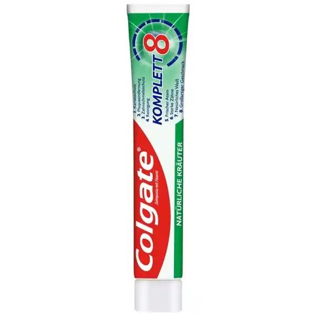 Zahnpasta-Test - Colgate Komplett 8 Natürliche Kräuter