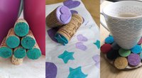Basteln mit Korken: 9 kreative Ideen mit Kindern