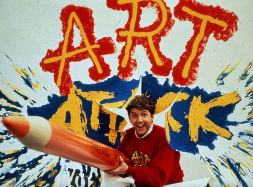 Kinderserie 90er Art Attack