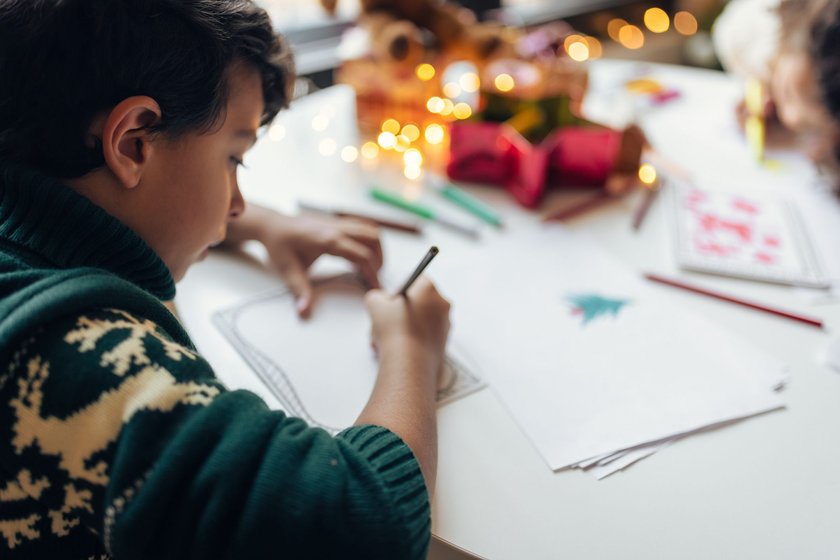 In der Vorweihnachtszeit wird es spätestens Zeit, den Wunschzettel an den Weihnachtsmann oder das Christkind zu verfassen.