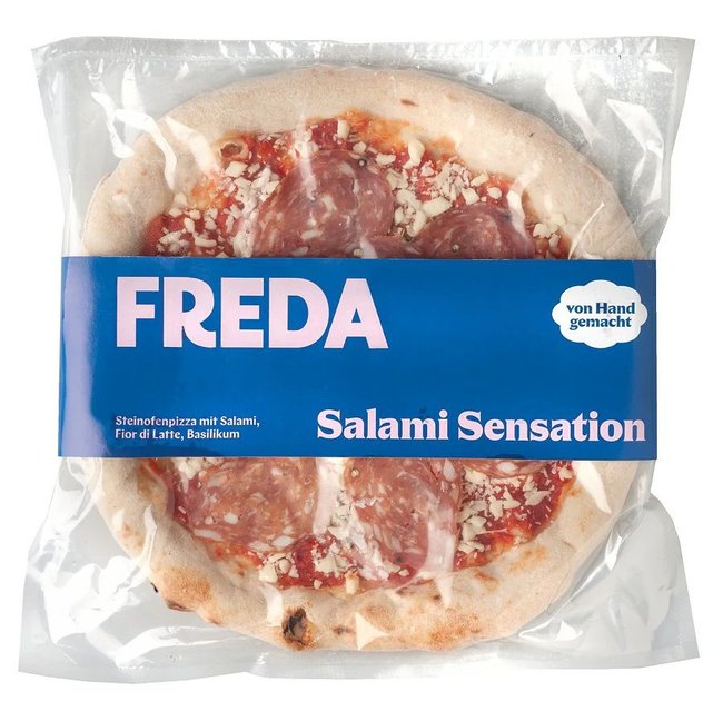 Tiefkühlpizza-Test- Freda Salami Sensation Tabelle