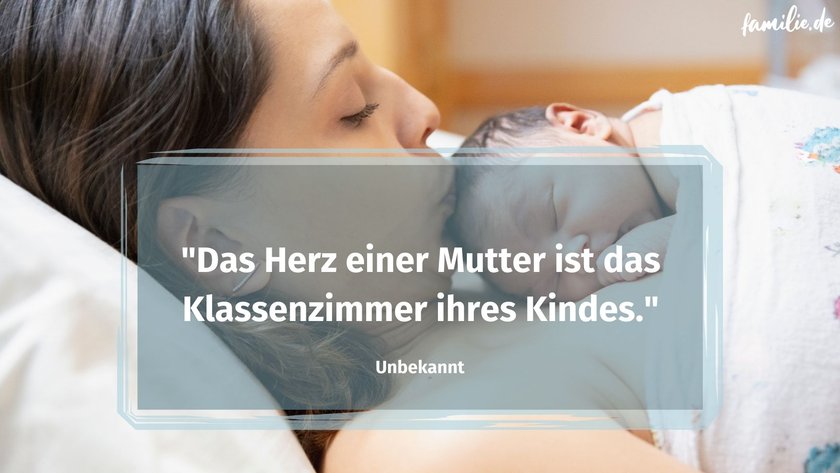 Sprüche Mutter werden