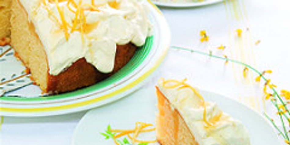 Zitronen-Mascarpone-Kuchen