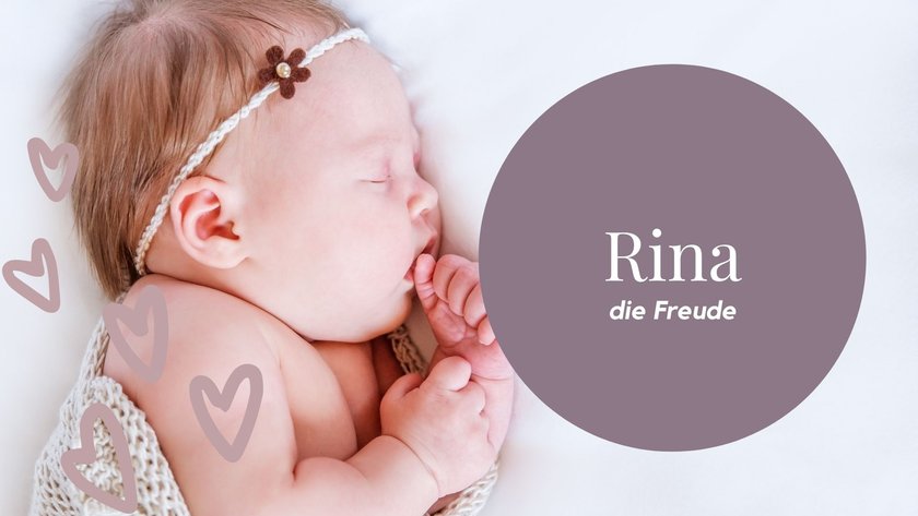 Diese 20 Babynamen stehen für „Freude": Rina