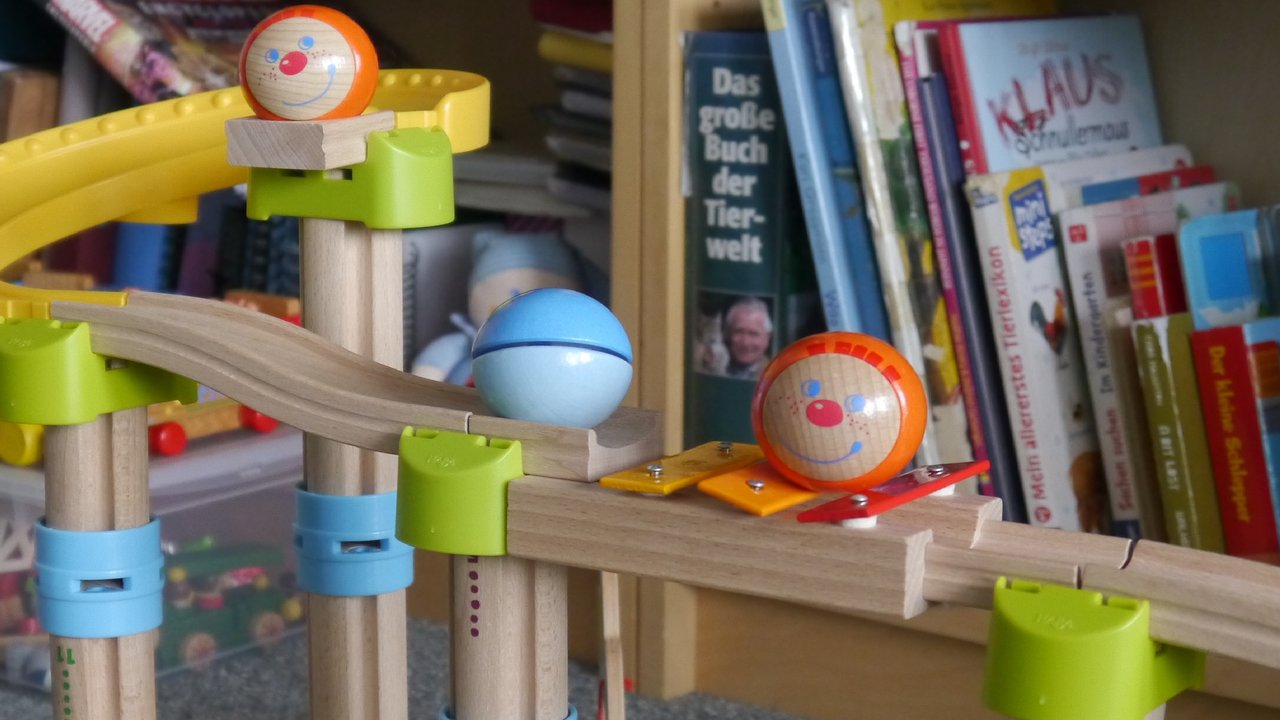 Musik Kugelbahn Blätterbaum - Lernspielzeug Für Kinder 3-7 Jahre