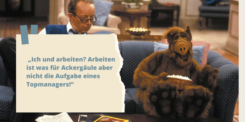 Alf-Sprüche übers Arbeiten
