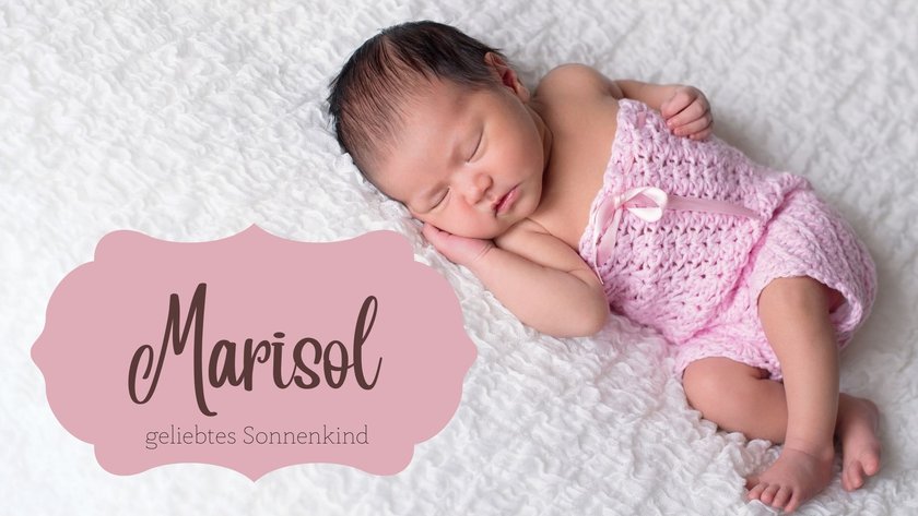 Lateinamerikanische Vornamen: Marisol