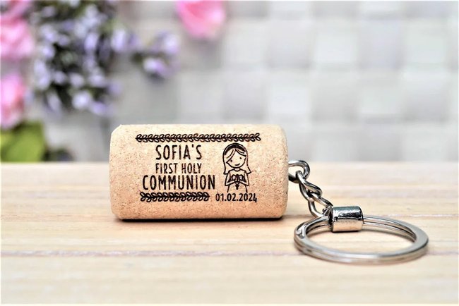 Geschenke zur Kommunion - Schlüsselanhänger Etsy Allincork