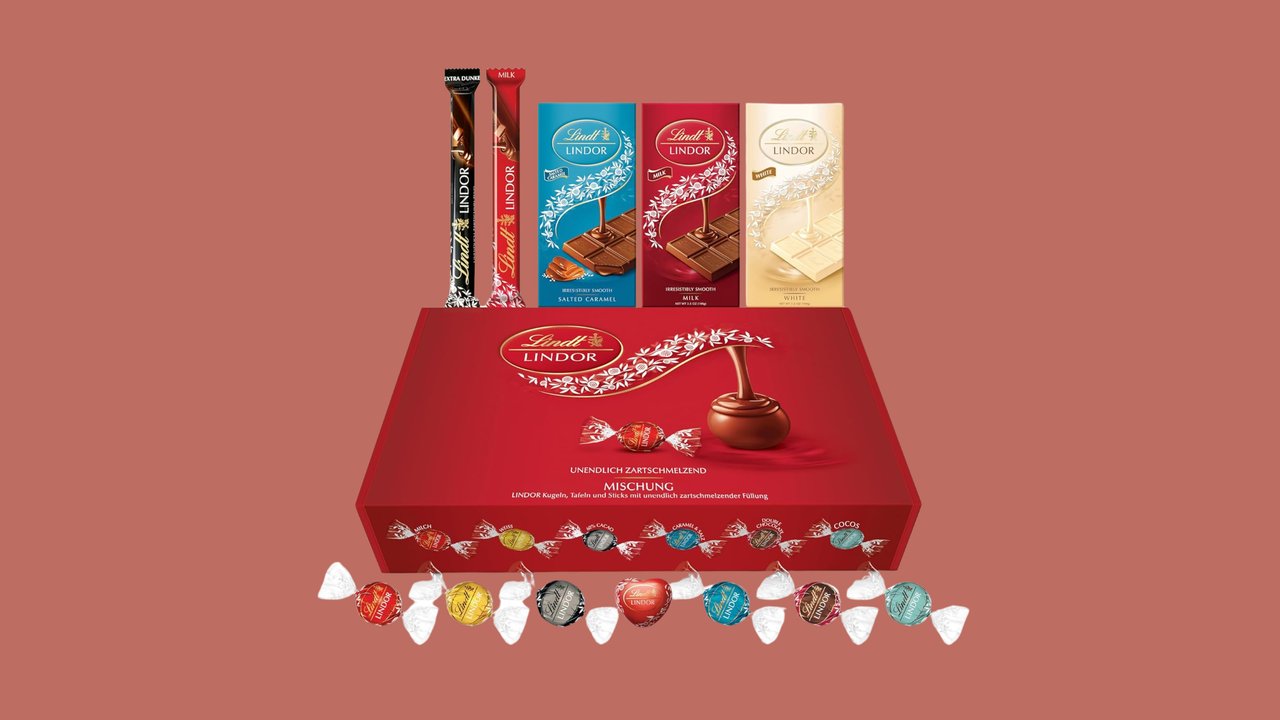 Amazon-Deal - Lindor Schokoladen-Geschenkkorb