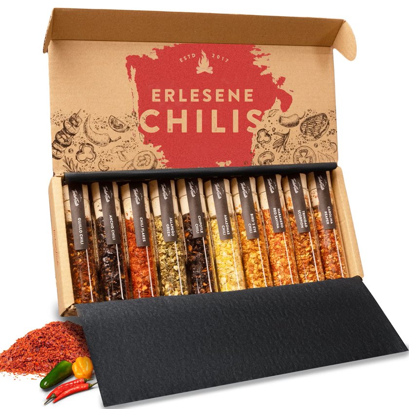 Geschenke für den Schwiegersohn: Chili-Gewürzset