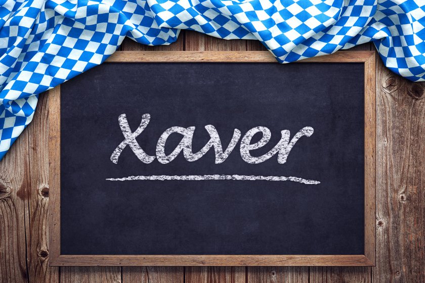 Bayerische Kindernamen: Xaver