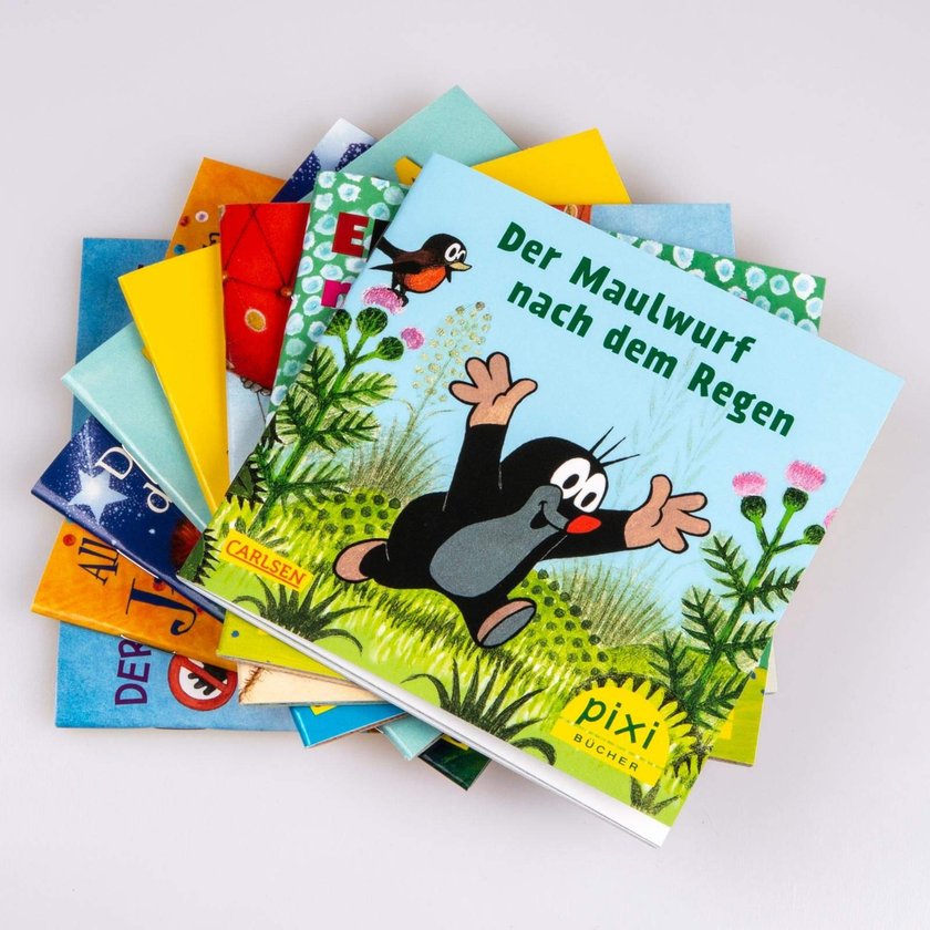 Gadgets für den Urlaub mit Kindern: Pixi-Bücher
