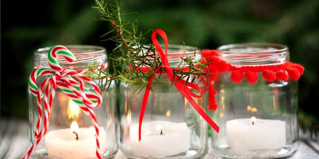 Adventskranz im Glas: 3 Ideen für eine weihnachtliche Deko