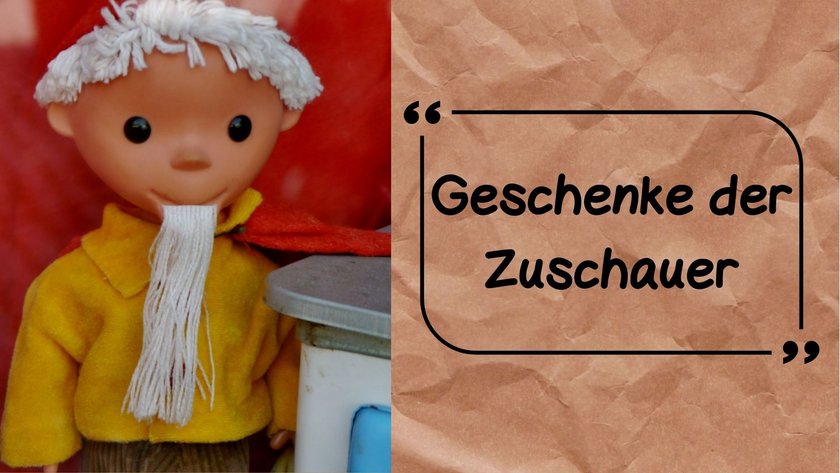 65 Jahre Sandmännchen Geschenke der Zuschauer