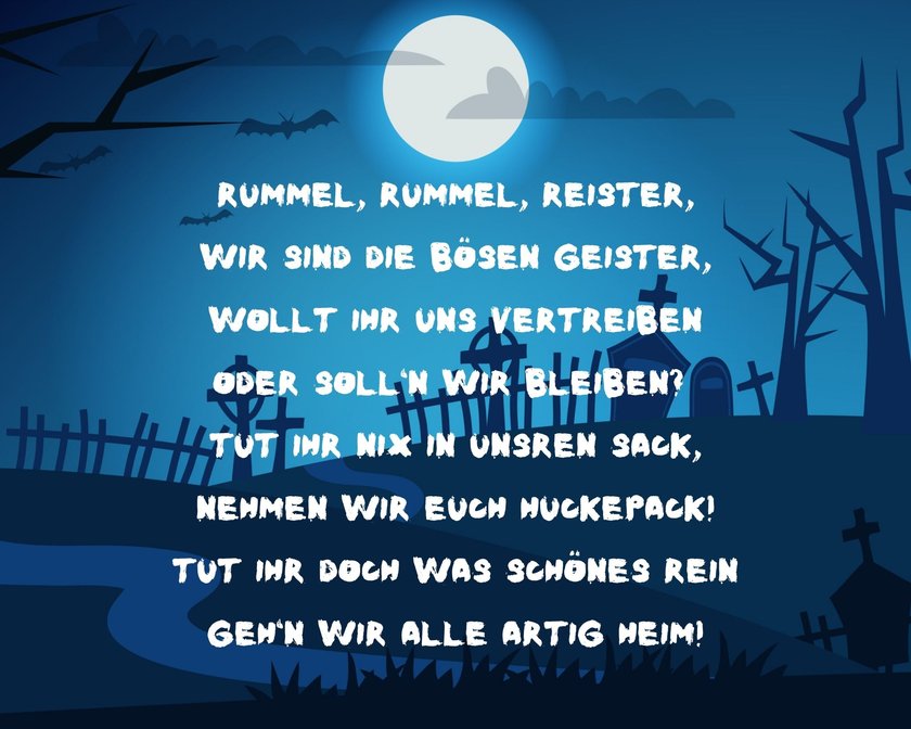 15 spooky Halloween-Sprüche und -Reime für echte Gruselfans