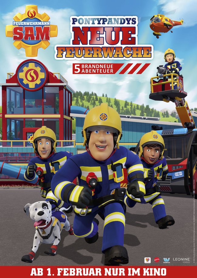 Filmplakat zu "Feuerwehrmann Sam - Pontypandys neue Feuerwache"