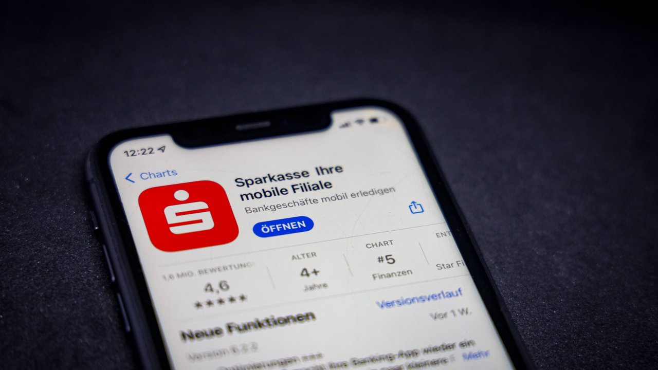 Auch in der Sparkassen-App können Fehler auftreten.