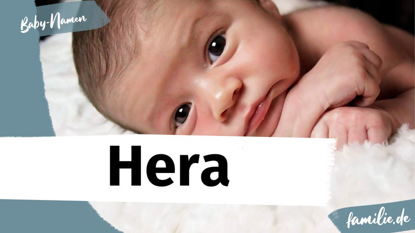 Der Name Hera kommt aus dem Griechischen.