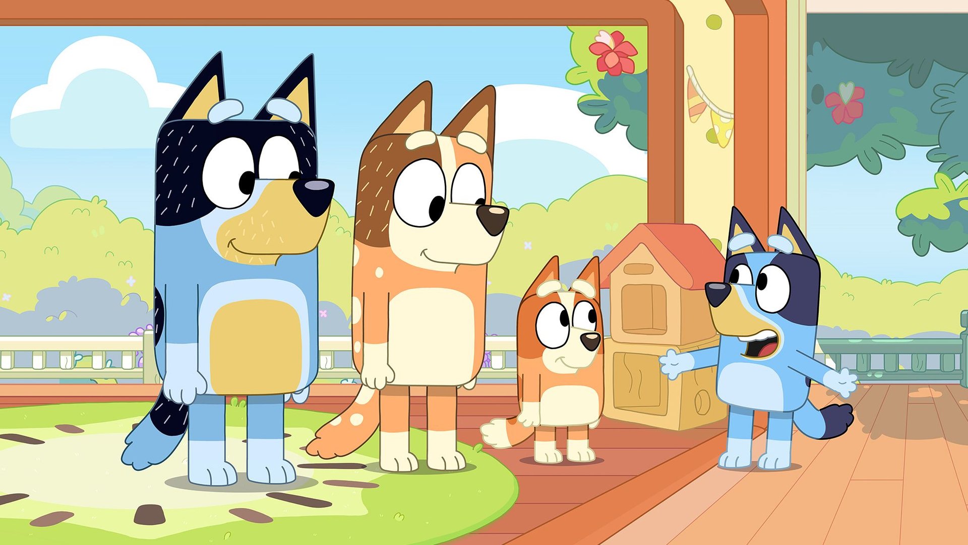Alle Bluey-Charaktere in einer Liste: Familie Heeler & ihre Freunde