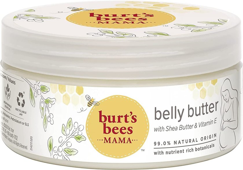 Dehnungsstreifen Creme: Mama Bee Belly Butter von Burt's Bees