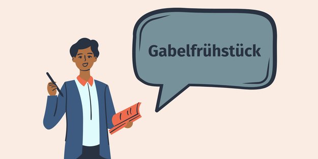 Wort des Tages "Gabelfrühstück": Woher der Begriff stammt und was wir heute dazu sagen