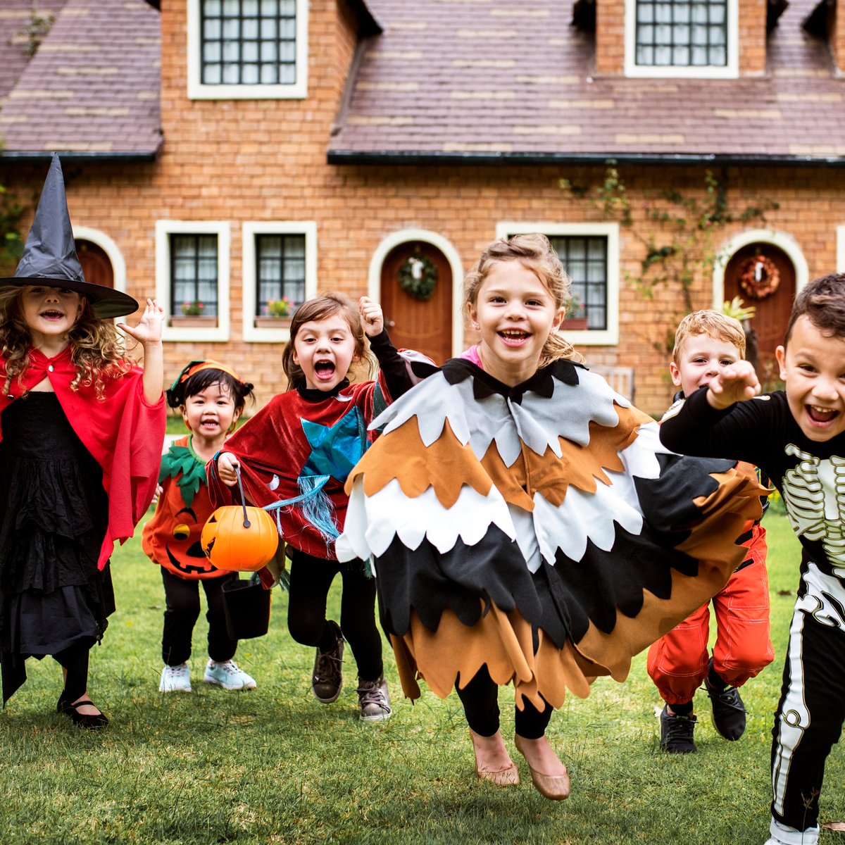 Halloween-Kostüm für Kinder selbst machen