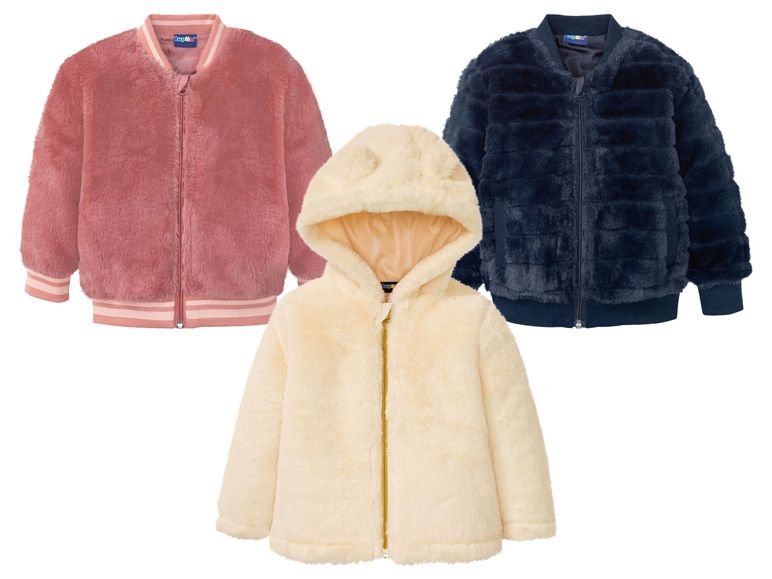 Lupilu Kinderjacke Plüsch Lupilu Kinderjacke Plüsch