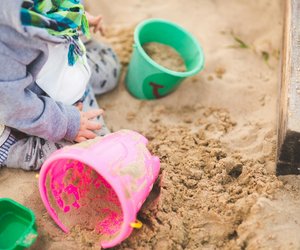 Ein Muss für den Sandkasten: Der Sandeimer aus Silikon von Ernsting's family