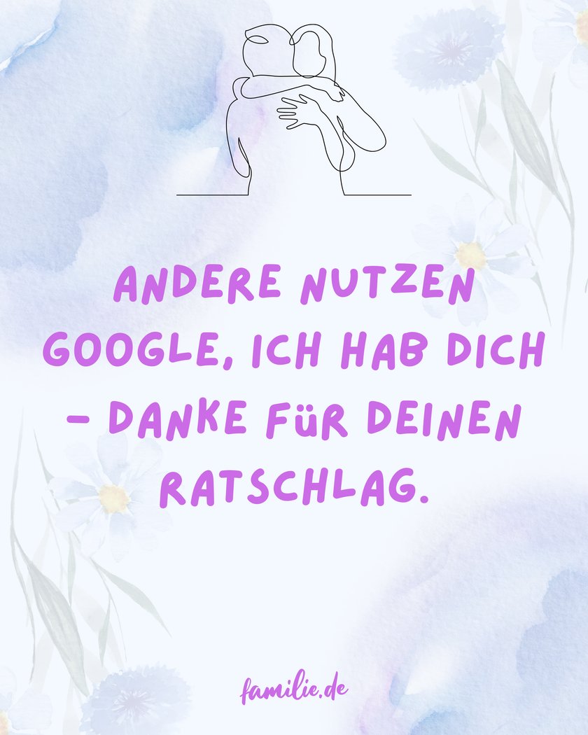 Sprüche um Danke zu sagen - Google