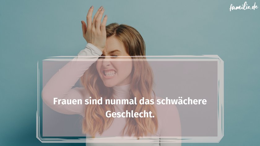 Sexistische Sprüche