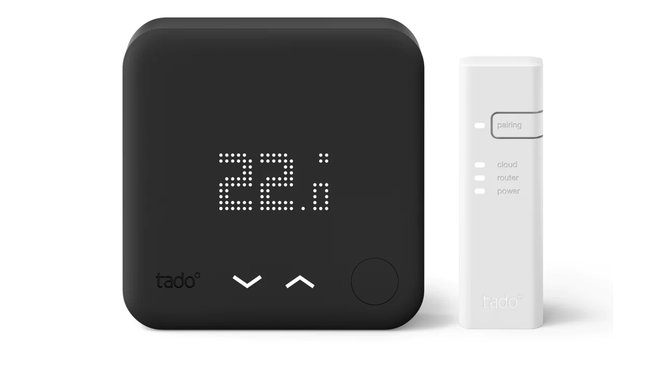 tado Thermostat Starter Kit V3+ Black Edition