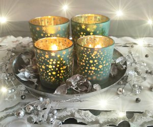 Diese 4 festlichen Kerzenhalter von Ernsting's family sorgen für märchenhafte Stimmung