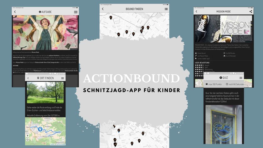 Apps für Kinder: Actionbound App